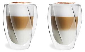 Set di 2 bicchieri da latte a doppia parete, 300 ml - Vialli Design