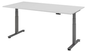 Scrivania elettrica bümö XDSM - Struttura: grafite, finitura: grigio, dimensioni: 200 x 100 cm