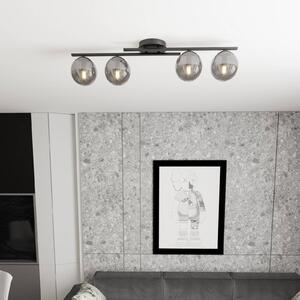 Plafoniera soffitto Kairo EMIBIG LIGHTING, dimmerabile, Nero, Soggiorno / Sala da pranzo, Metallo, Moderno, Plafoniera