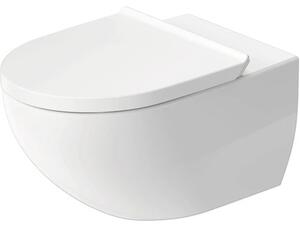 Toilette sospesa DURAVIT Architec cerchio di risciacquo aperto bianco incl. Piastra WC 45726900A1