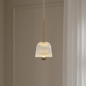 Nuura Aps Lampada a sospensione Asteea, dimmerabile, Ottone / Oro, Soggiorno / Sala da pranzo, Metallo, Scandinavo, Lampada a sospensione