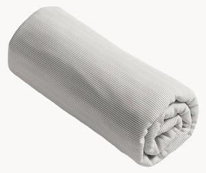 Lenzuolo con angoli in raso di cotone Traits Fins