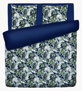 Set copripiumino in raso di cotone Jardin Orné, varie misure