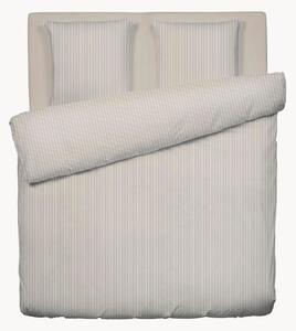 Set lenzuola in raso di cotone Rayures Élégantes, varie misure