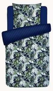 Set copripiumino in raso di cotone Jardin Orné, varie misure