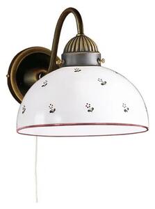 Kolarz 731.61.69 - Applique NONNA 1xE27/75W/230V rosso