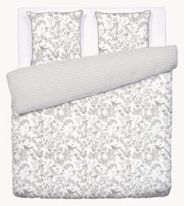 Set copripiumino in raso di cotone Colibri Floral, varie misure