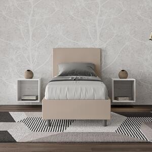 CasaArredoStudio Letto singolo da 80cm Adele tortora