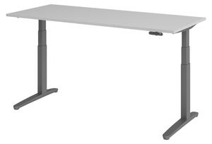 Scrivania elettrica bümö XBHM - Struttura: grafite, decorazione: grigio, dimensioni: 180 x 80 cm
