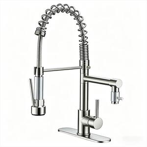 Rubinetto con sensore - Miscelatore per cucina e bagno - Montaggio a incasso - Acciaio inossidabile 304 - Monocomando a foro singolo - Acqua calda e fredda - Cartuccia in Vetroceramica - Colore 12