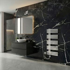 Radiatore da bagno Schulte IGNIS, 120x50 cm, bianco, attacco in basso a sinistra