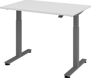Scrivania elettrica bümö XMST - Dimensioni: 120 x 80 cm, struttura: grafite, decorazione: grigio