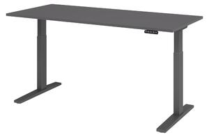 Scrivania elettrica bümö XMKA - Finitura: grafite, struttura: grafite, dimensioni: 180 x 80 cm