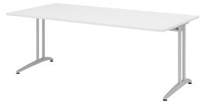 Bümö Scrivania Serie B - Decorazione: bianco, dimensioni: 200 x 100 cm