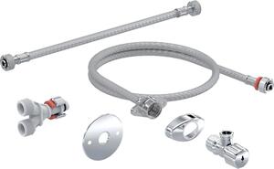 Geberit 249801001 Fertigmontageset 249,801,00,1 f,AquaCl,Dusch-WC Aufsatzger