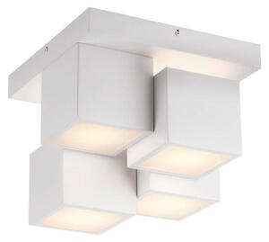 JUST LIGHT Lampada da soffitto a LED TETRIS, effetto luce grazie alla retroilluminazione bianca, ideale per soggiorno, corridoio, camera da letto
