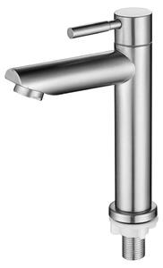 Rubinetto da lavabo a cascata - Rubinetto per bagno - Miscelatore monocomando - Metallo durevole - Acciaio inossidabile - Installazione semplice