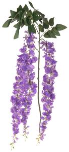 Set 3 Rami Artificiali Glicine Lungo composto da 3 fiori H 150 cm
