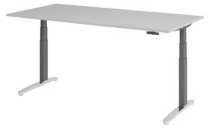 Scrivania elettrica bümö XBHM - Decorazione: grigio, dimensioni: 200 x 100 cm, struttura: grafite/alluminio lucido