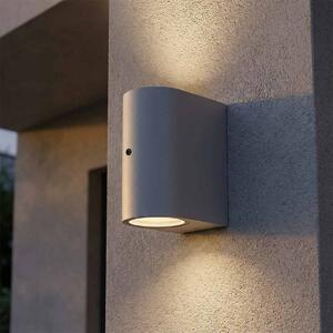 Applique Stondata 2xGU10 con Sensore Crepuscolare IP65 - Grigia