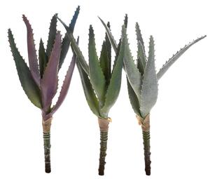 Set 4 Mini Rami Artificiali di Aloe H 22 cm