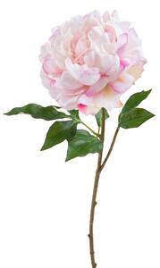 Set 4 Rami Artificiali Peonia Gigante H 57