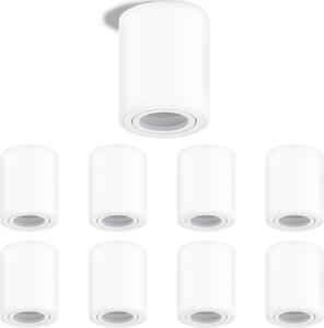 Oktaplex 9 pezzi cornice per faretto da superficie GU10 / moduli LED bianco faretto da soffitto