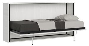 Letto Singolo a Scomparsa Salvaspazio Orizzontale Kando H97 cm Bianco
