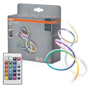 Osram - Striscia LED RGB dimmerabile NEON FLEX 2m LED/4W/5V + telecomando