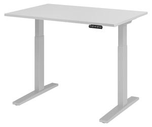 Scrivania elettrica bümö XMKA - Struttura: argento, dimensioni: 120 x 80 cm, decorazione: grigio
