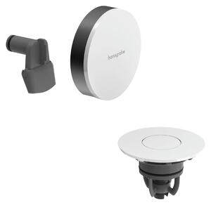 Hansgrohe Exafill Set de finition Bec déverseur pour baignoire, garniture d'écoulement et de trop-plein, 58119340, 58119340