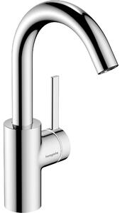 Hansgrohe Zesis S Mitigeur monocommandé pour lavabo 210 CoolStart, avec bec pivotant et vidage à tirette, 74740000, 74740000