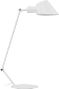 Lampada da tavolo Lindby Corali, bianco, metallo, altezza 64 cm