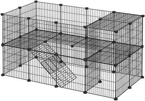 Recinto Per Animali - Leobert - Nero - 143 X 73 X 71 Cm
