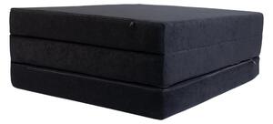 Materasso pieghevole per ospiti 16. Nero L - 195x80x9 cm W389 16 FORTISLINE