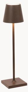 Lampada da tavolo portatile a LED con luce regolabile Poldina Pro Micro