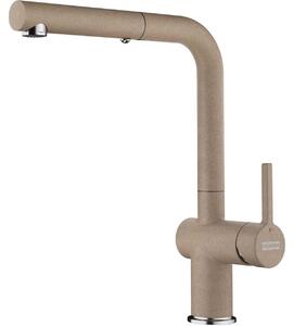 FRANKE ACTIVE L miscelatore con doccetta estraibile in CASHMERE / Miscelatore da cucina / Miscelatore monocomando