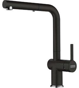 FRANKE ACTIVE L miscelatore con bocca fissa in ONYX / Miscelatore da cucina / Miscelatore monocomando