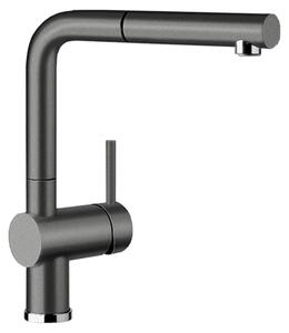 Miscelatore per lavello con doccia Blanco LINUS-S rock grey 518813
