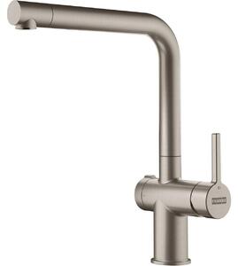 Miscelatore FRANKE ACTIVE L TWIST in OTTICA INOX con bocca fissa / Miscelatore da cucina / Miscelatore monocomando