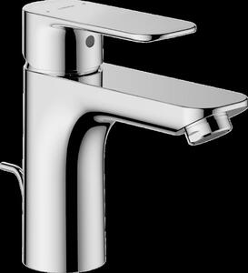HANSA HANSABASIC XL Mitigeur de lavabo, saillie 112 mm, avec tirette, chromé, 55502203, 55502203