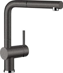 BLANCO LINUS-S SILGRANIT look antracite Miscelatore da cucina ad alta pressione con getto flessibile