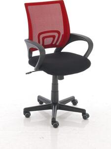 Sedia da ufficio Genius rossa