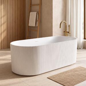 Badplaats Vasca da Bagno Havana 170 x 80 x 58 cm – Vasca Freestanding – Bianco Lucido