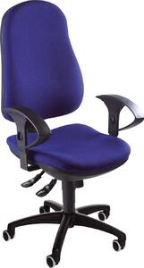 Topstar® 8550G26 Support® SY sedia girevole da ufficio senza braccioli blu royal