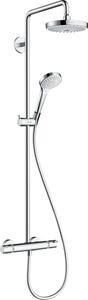 Set sistema doccia hansgrohe Croma Select S 180 con termostato, soffione a pioggia e doccetta, 1 pz