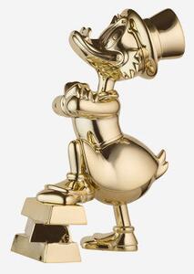 SCULPTURE UNCLE SCROOGE INGOTS 30 CM DISST03006MEOR LEBLON DELIENNE GOLD