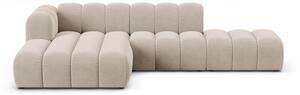 Divano angolare beige ad angolo sinistro Lupine - Micadoni Home