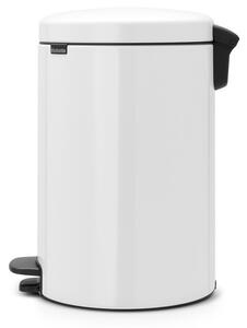 Bidone in acciaio bianco da 20 l NewIcon - Brabantia