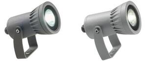 GUN FARETTO SPOT A LED 6W SOSTITUIBILE IP65 ANTRACITE O GRIGIO ALLUMINIO